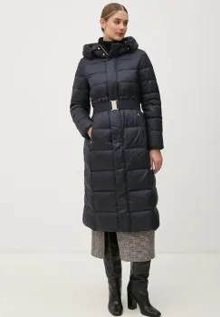 Geox geaca de puf femei, culoarea albastru marin, de iarna, W4626V-T3146-F1624 imagine