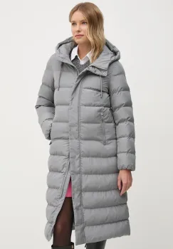 Geox geaca femei, culoarea argintiu, de iarna, W4628E-T3144-F1787 imagine