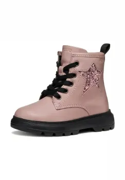 Geox ghete din piele pentru copii KIDDARTAH culoarea negru, B465YA.085EW imagine