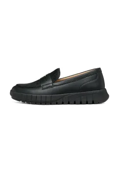 Geox mocasini pentru femei din piele D FLEXTRIDE imagine