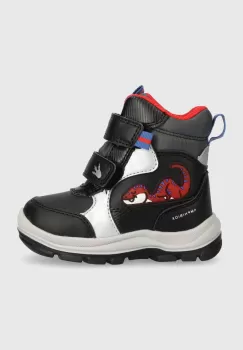 Geox pantofi copii B363VA 054FU B FLANFIL B ABX culoarea negru imagine