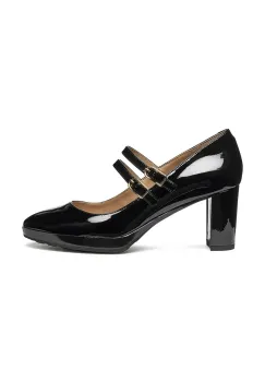 Geox pantofi cu toc D WALK PLEASURE 60 culoarea negru, cu toc drept, D56TEA 00066 C9999 imagine