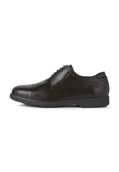 Geox pantofi de piele U SPHERICA EC11 A barbati, culoarea maro, U25EFA 00043 C6009 imagine