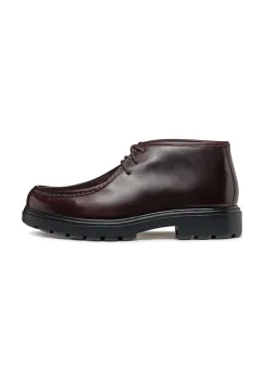 Geox pantofi de piele U SPHERICA EC7 barbati, culoarea maro, U46FRD 0003Z C7011 imagine