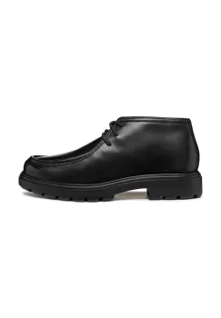 Geox pantofi de piele U SPHERICA EC7 barbati, culoarea negru, U46FRD 00043 C9999 imagine