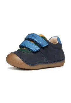 Geox pantofi din piele pentru bebelusi TUTIM culoarea bleumarin B9439A.03222 imagine