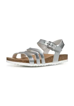 Geox sandale copii ADRIEL culoarea argintiu, J558MF.000KN imagine