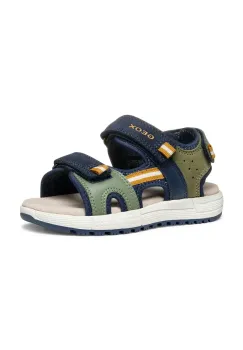 Geox sandale copii ALBEN culoarea verde, J35AVA.01520 imagine