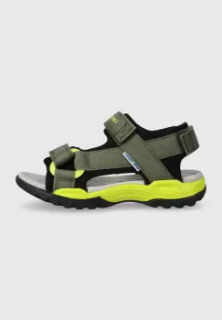 Geox sandale copii BOREALIS culoarea verde imagine