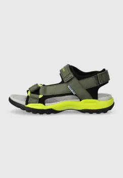 Geox sandale copii BOREALIS culoarea verde imagine