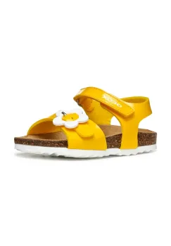 Geox sandale copii CHALKI culoarea galben, B552RD.000HH imagine