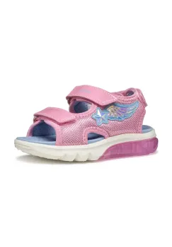 Geox sandale copii CIBERDRON culoarea roz, J55MWA.0ASKN imagine