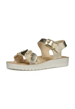 Geox sandale copii COSTAREI culoarea auriu, J55EAE.0BNBJ imagine