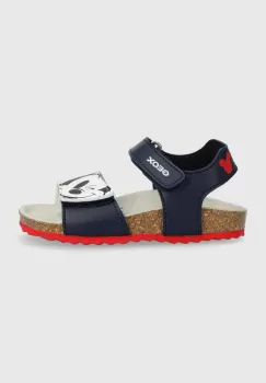 Geox sandale copii culoarea albastru marin imagine