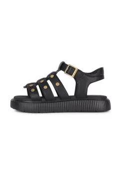 Geox sandale copii culoarea negru imagine