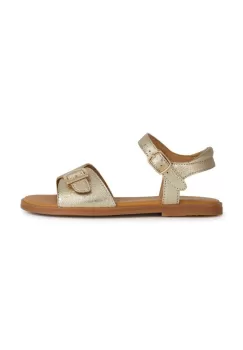 Geox sandale copii KARLY culoarea auriu imagine