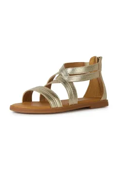 Geox sandale copii KARLY culoarea auriu, J4535F.000BN imagine