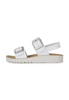 Geox sandale copii SANDAL COSTAREI culoarea alb imagine