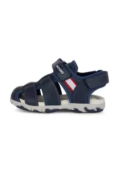 Geox sandale copii SANDAL FLAFFEE culoarea albastru marin imagine