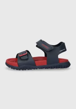 Geox sandale copii SANDAL FUSBETTO culoarea albastru marin imagine