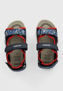 Geox sandale copii SANDAL MULTY culoarea albastru marin imagine