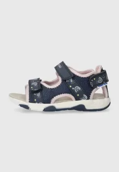 Geox sandale copii SANDAL MULTY culoarea albastru marin imagine