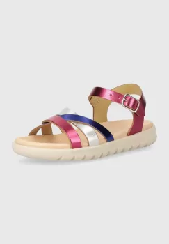Geox sandale copii SANDAL SOLEIMA culoarea violet imagine