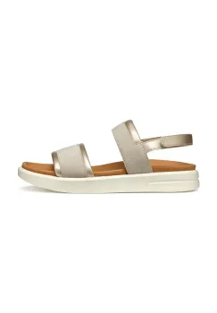 Geox sandale D XAND 2S femei, culoarea auriu, cu platforma, D55PAA 022NF CH62L imagine
