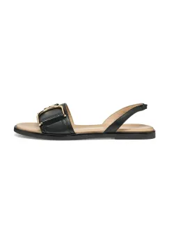 Geox sandale de piele D NAILEEN femei, culoarea negru, D35SDA 000TU C9997 imagine