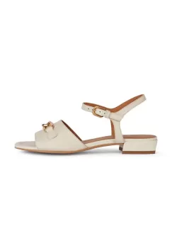 Geox sandale de piele D NEW ERAKLIA 15 culoarea bej, cu toc drept, D4580B 00046 C5322 imagine