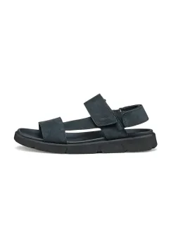 Geox sandale din nubuc U XAND 2S barbati, culoarea bleumarin, U15BGB 00032 C4002 imagine