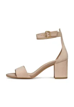 Geox sandale din piele intoarsa D VIRNILISA 65 S culoarea bej, D55YZA 00021 C8156 imagine