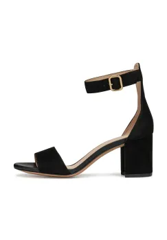 Geox sandale din piele intoarsa D VIRNILISA 65 S culoarea negru, D55YZA 00021 C9999 imagine