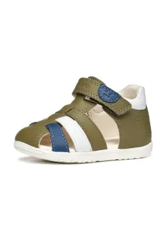 Geox sandale din piele pentru copii culoarea rosu, B254VA.08554 imagine