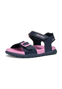 Geox sandale SANDAL FUSBETTO culoarea albastru marin imagine