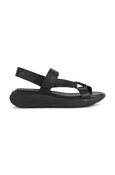 Geox sandale Spherica Ec5w femei, culoarea negru imagine