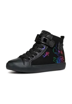 Geox tenisi copii JISLI culoarea negru, J464NE.0AU02 imagine