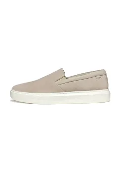Geox tenisi din piele intoarsa U DEIVEN culoarea bej, U555WB 00022 C5004 imagine