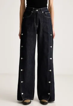 Gestuz  blugi wide leg pentru femei GZthenna imagine