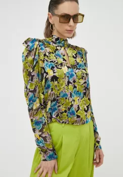 Gestuz bluza din amestec de matase modelator imagine