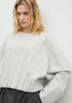 Gestuz bluza femei, culoarea gri, melanj imagine