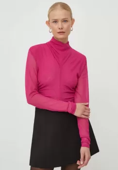 Gestuz bluza femei, culoarea roz, neted imagine