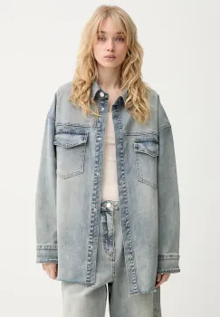 Gestuz camasa pentru femei, din denim GZnoma imagine