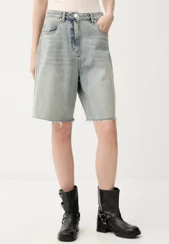 Gestuz pantaloni scurti pentru femei, din denim GZnoma imagine