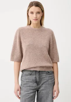 Gestuz pulover de lana culoarea portocaliu, light, 10909996 imagine