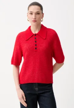 Gestuz pulover din amestec de lana imagine