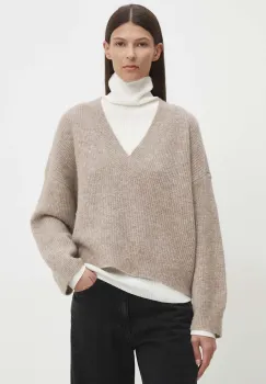 Gestuz pulover femei, culoarea bej, 10909332 imagine