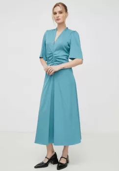 Gestuz rochie maxi, evazati imagine