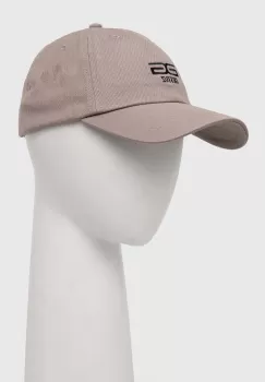 Gestuz sapca de baseball din bumbac culoarea gri, cu imprimeu imagine