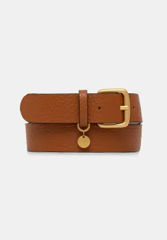Gianni Chiarini curea de piele culoarea maro imagine